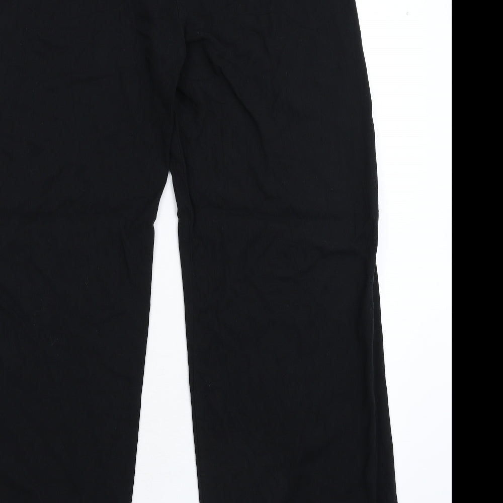 Marks and Spencer Womens Black   Trousers  Size 10 L27 in