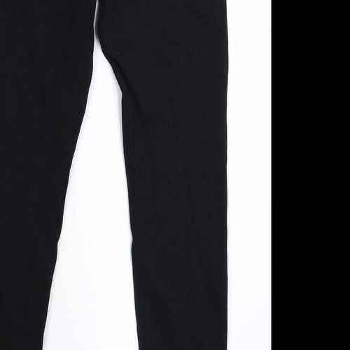 Preworn Womens Black   Jegging Leggings Size 12 L24 in