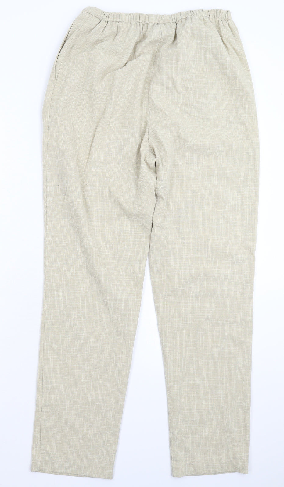 Carr & Westley Womens Beige   Trousers  Size 12 L28 in