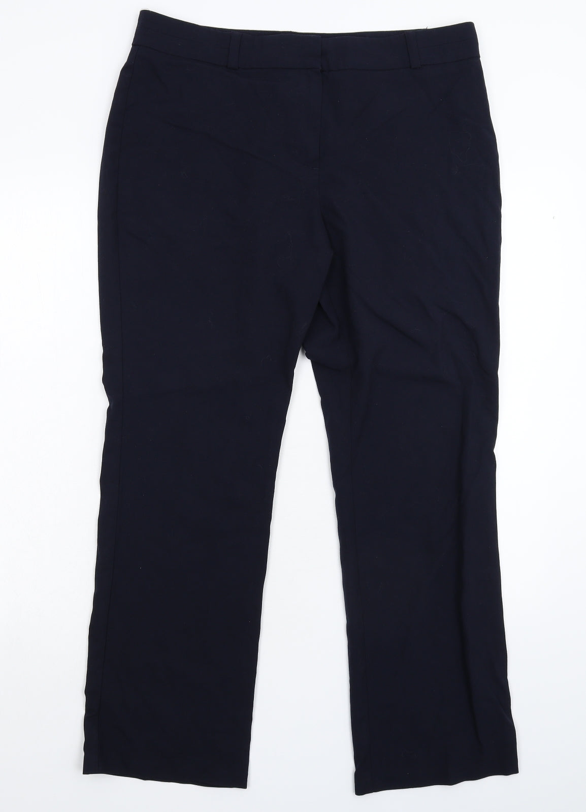 Marks and Spencer Womens Blue   Dress Pants Trousers Size 14 L27 in
