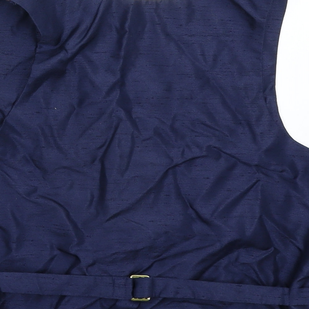 Preworn Boys Multicoloured Floral  Jacket Waistcoat Size L