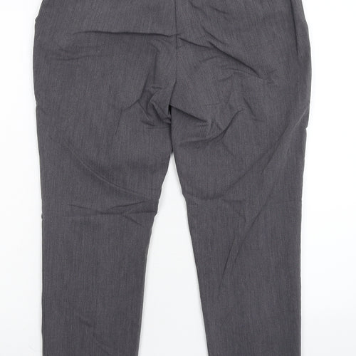 Topshop Womens Grey   Dress Pants Trousers Size 10 L25 in