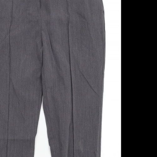 Topshop Womens Grey   Dress Pants Trousers Size 10 L25 in