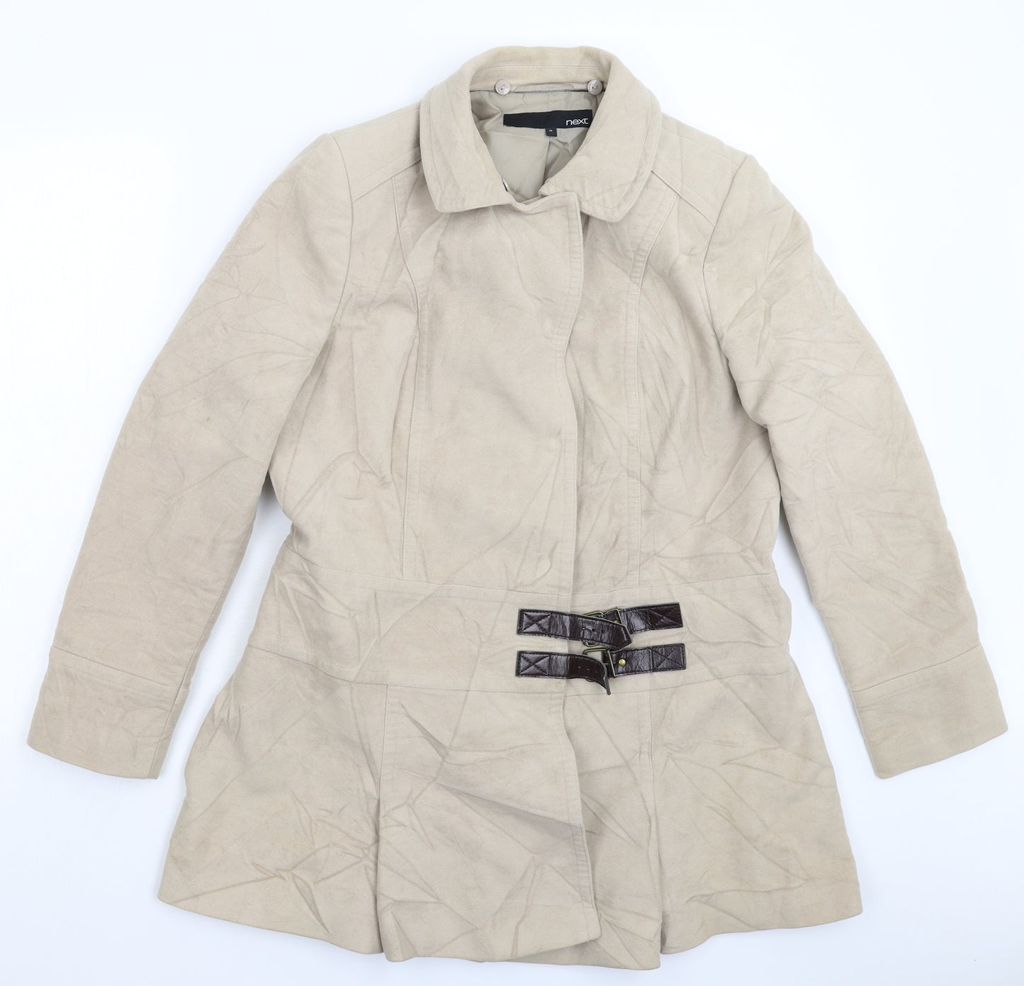 NEXT Womens Grey   Jacket Coat Size 16