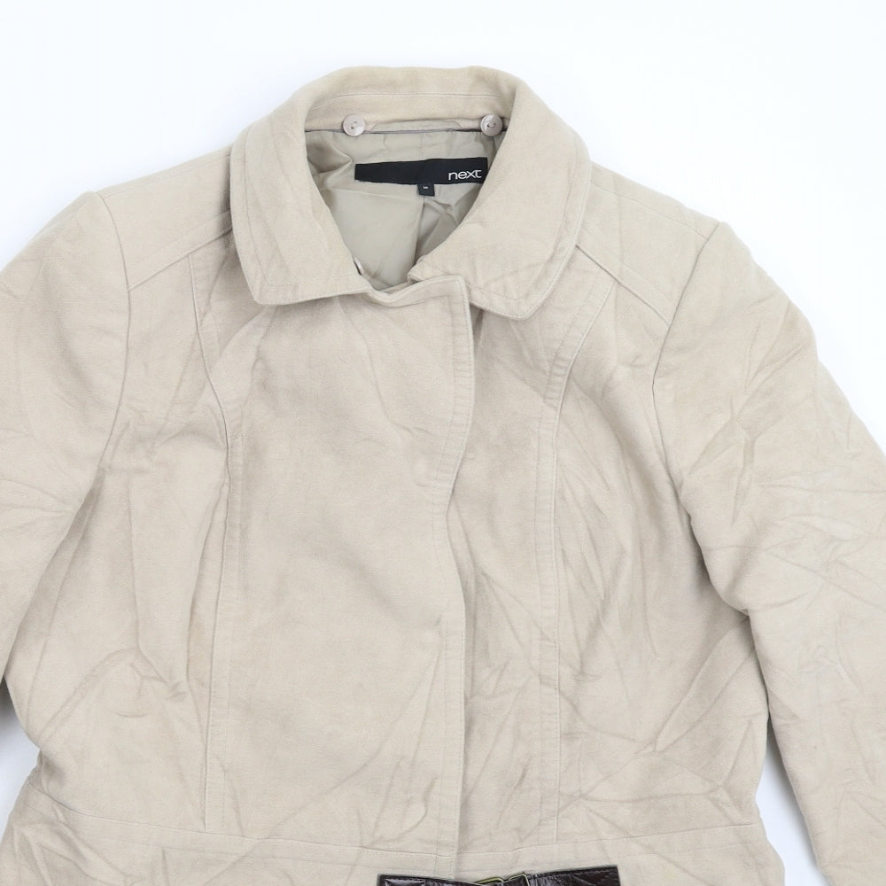 NEXT Womens Grey   Jacket Coat Size 16
