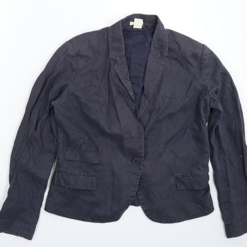 Gap Womens Blue   Jacket Blazer Size 12