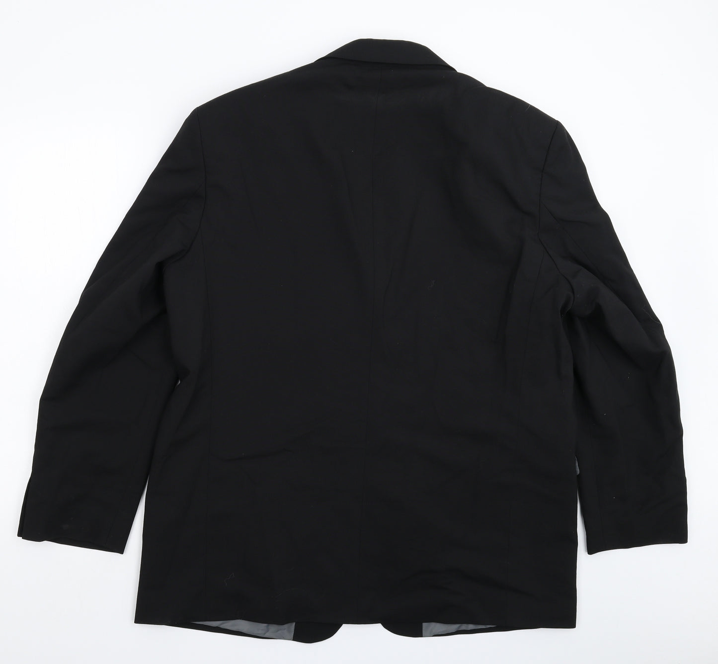 Preworn Mens Black   Jacket Suit Jacket Size 46
