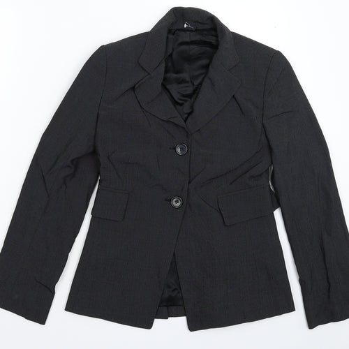Preworn Womens Black   Jacket Suit Jacket Size 10