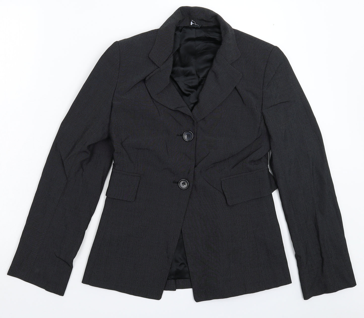 Preworn Womens Black   Jacket Suit Jacket Size 10