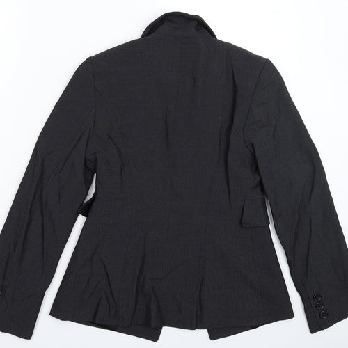 Preworn Womens Black   Jacket Suit Jacket Size 10