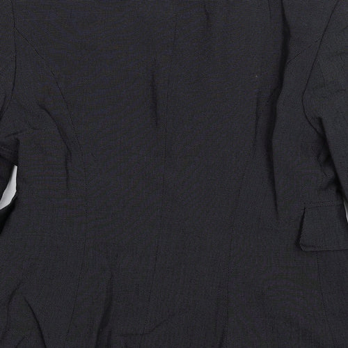 Preworn Womens Black   Jacket Suit Jacket Size 10