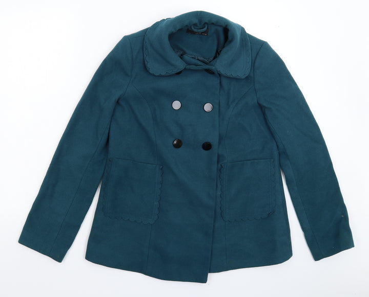 New Look Womens Blue   Jacket Blazer Size 10