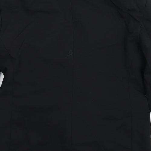 Topshop Womens Black   Jacket Suit Jacket Size 8