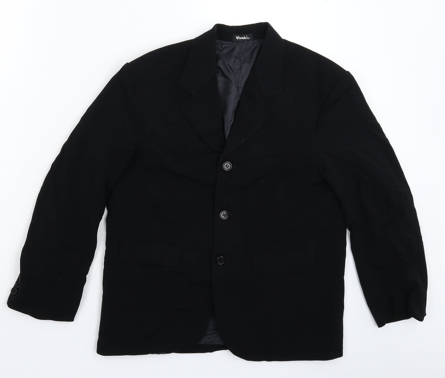VivaKi Womens Black   Jacket Suit Jacket Size 10