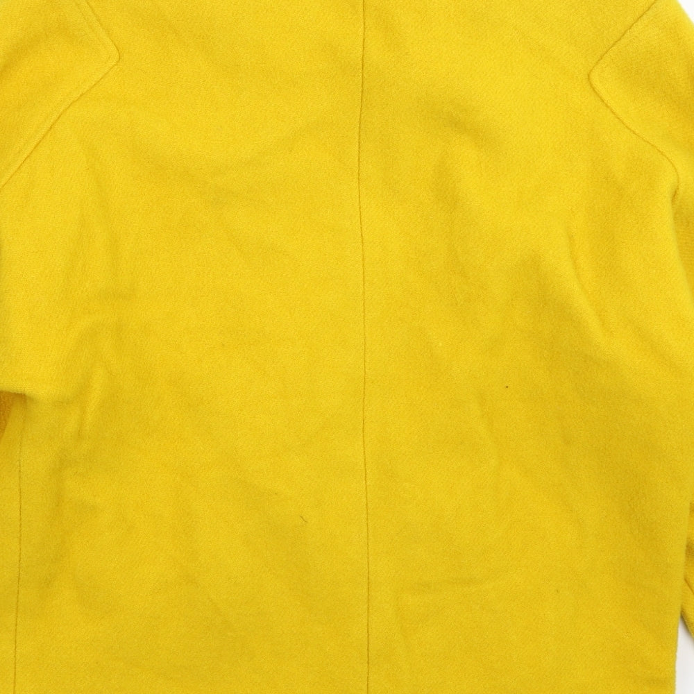 BHS Womens Yellow   Jacket Coat Size 12