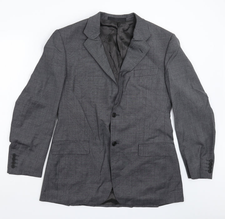 Marks and Spencer Mens Grey Jacket Suit Jacket Size 40