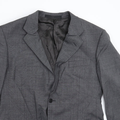 Marks and Spencer Mens Grey   Jacket Suit Jacket Size 40