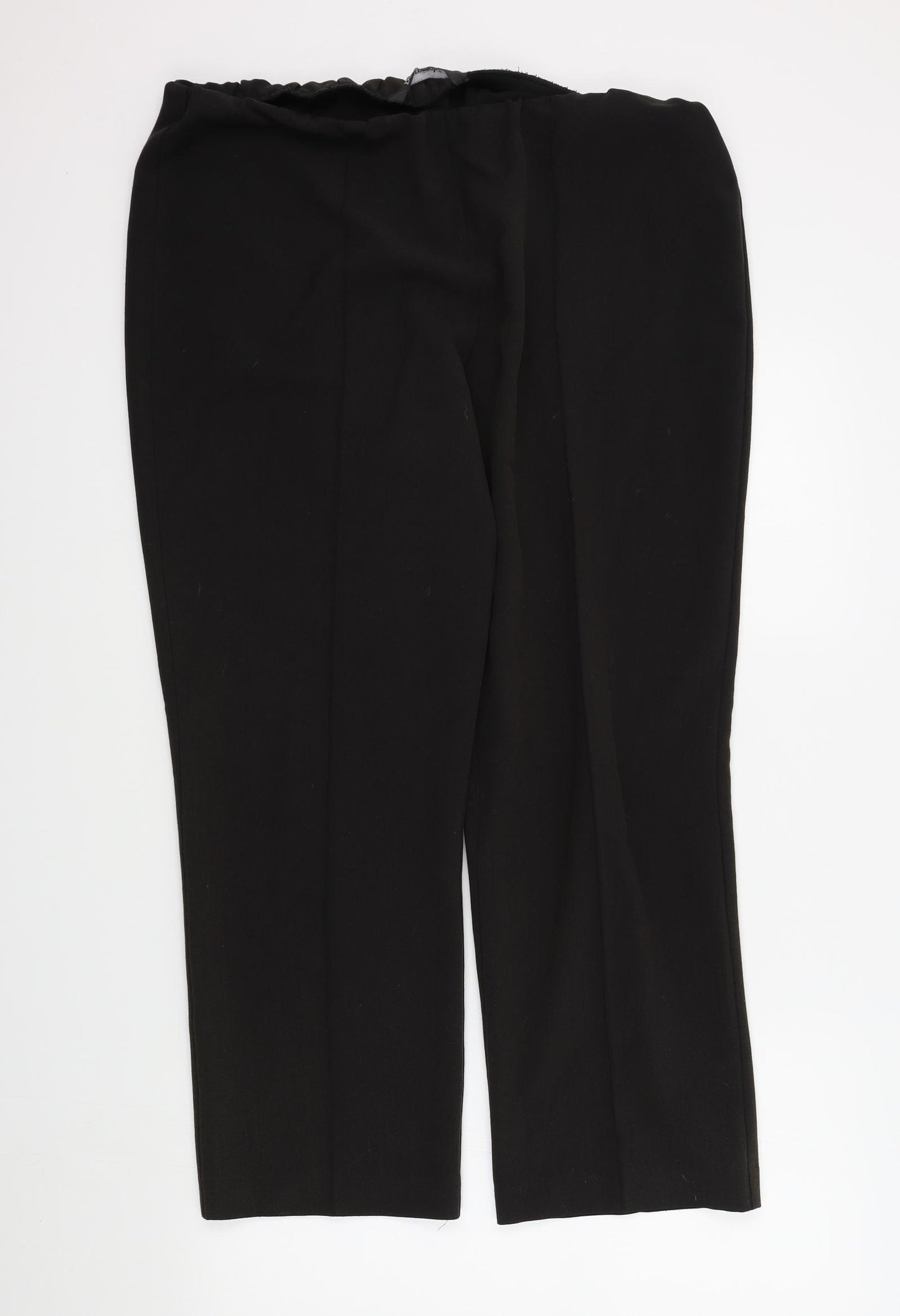 Bonmarché Womens Black   Trousers  Size 16 L27 in