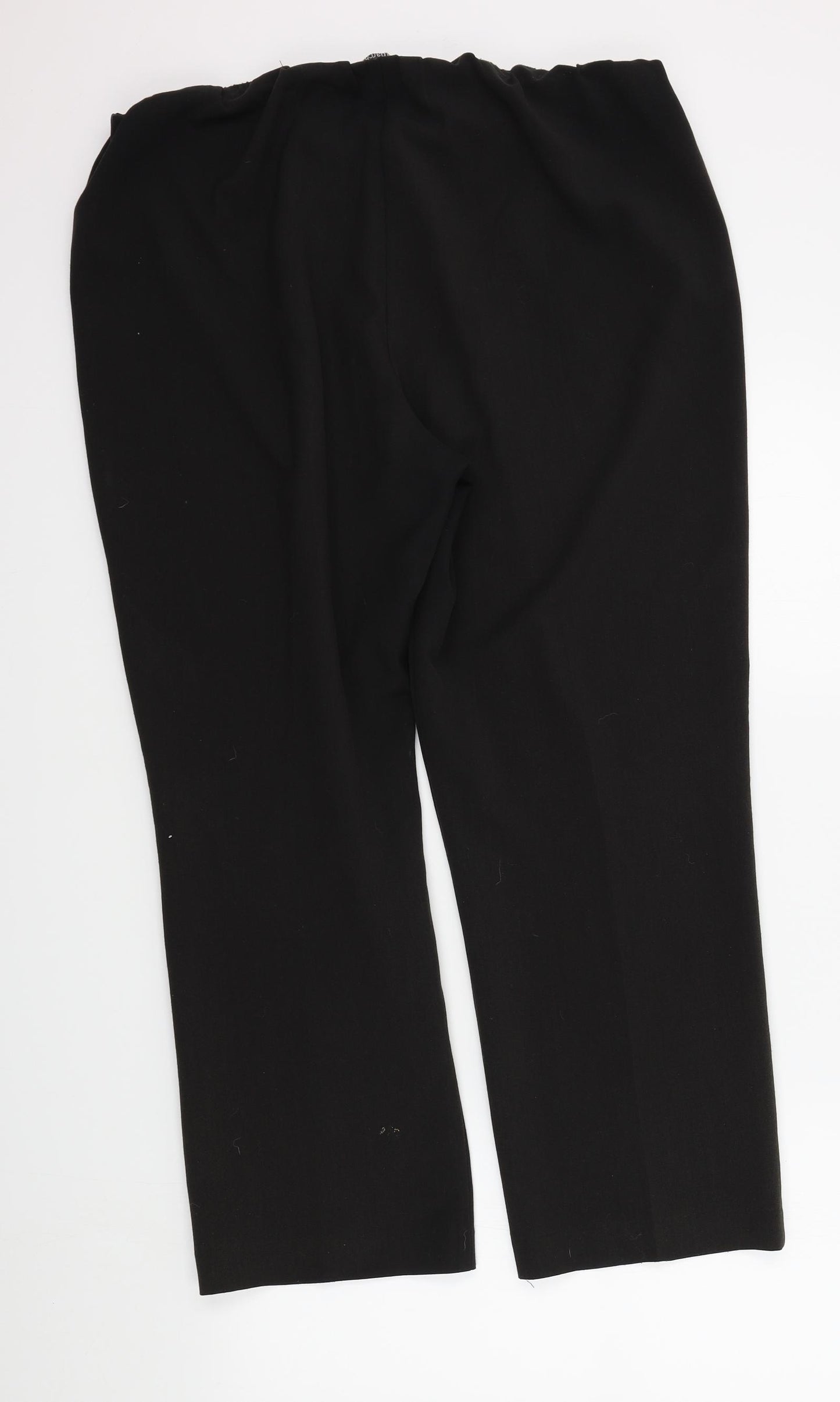Bonmarché Womens Black   Trousers  Size 16 L27 in