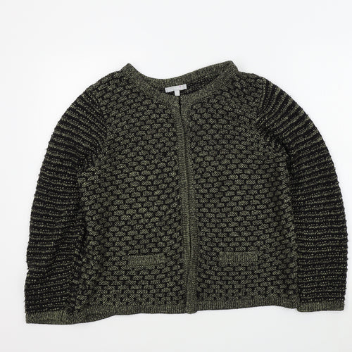 M&S Womens Black   Cardigan Jumper Size 18  - sparkle detail
