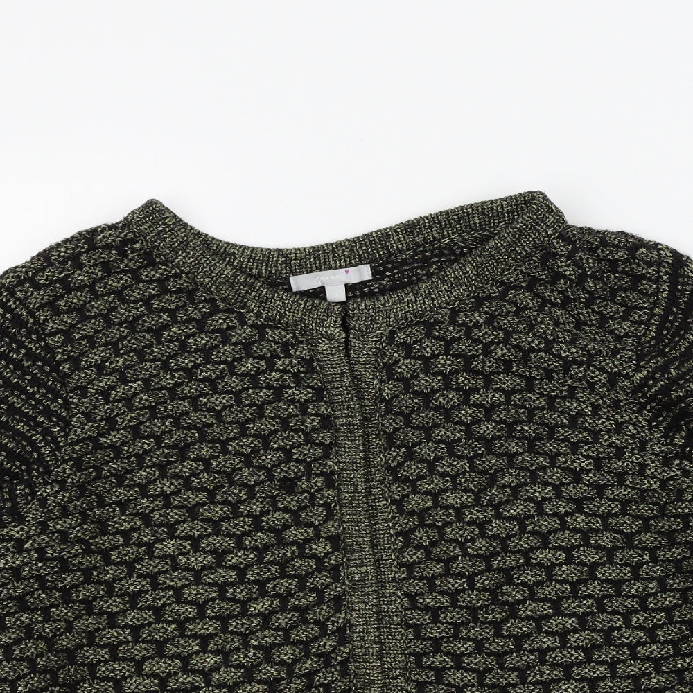 M&S Womens Black   Cardigan Jumper Size 18  - sparkle detail