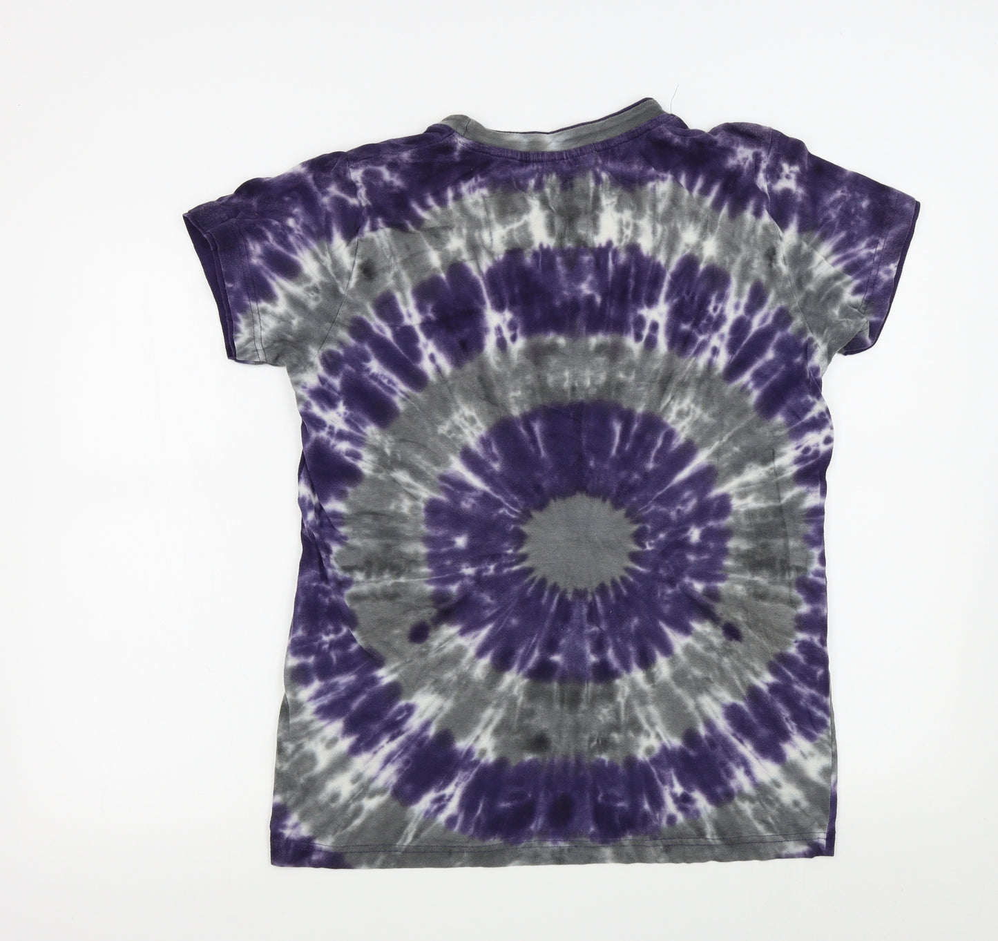 OKAY Boys Purple Geometric  Basic T-Shirt Size XL