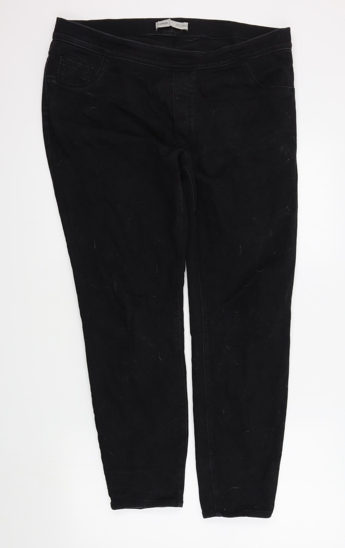 George Womens Black   Skinny Jeans Size 18 L29 in