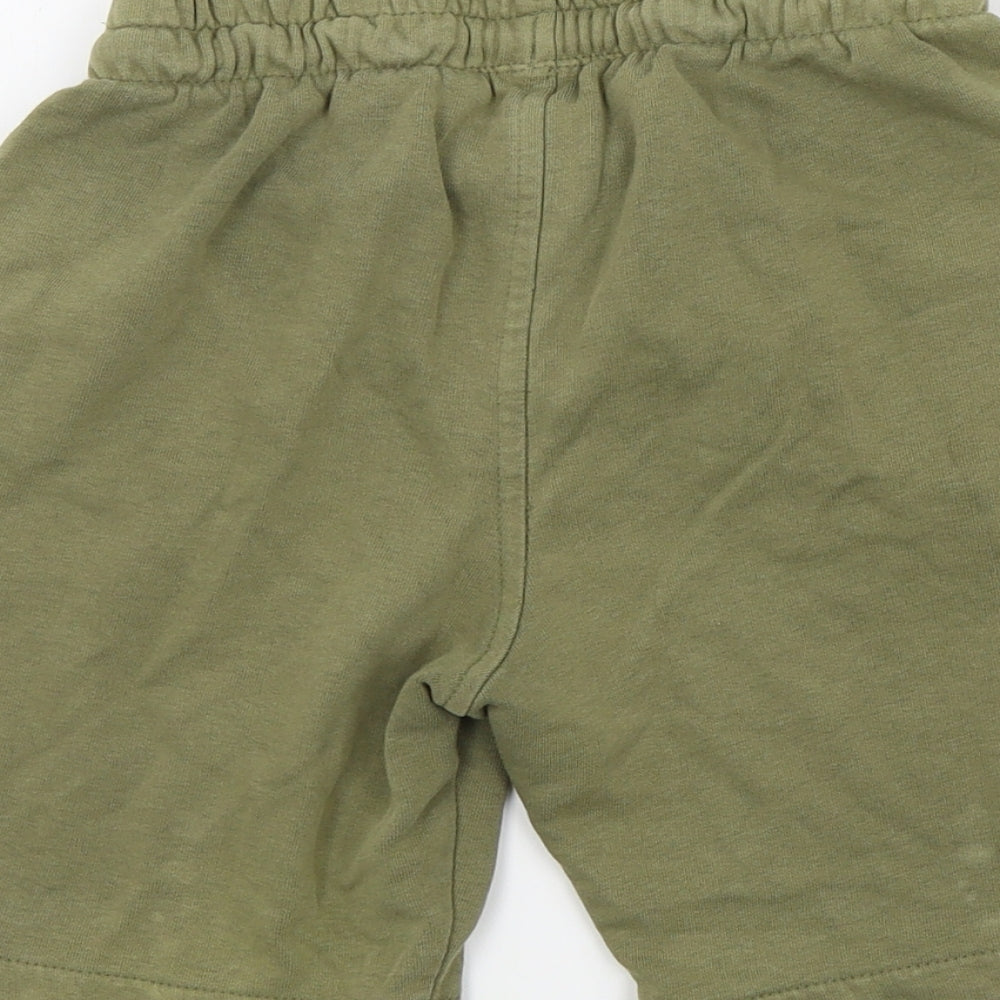 NEXT Boys Green Colourblock  Bermuda Shorts Size 9 Years
