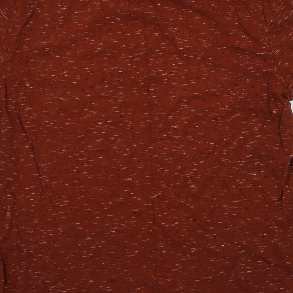 PEP&CO Mens Brown Colourblock   T-Shirt Size XL