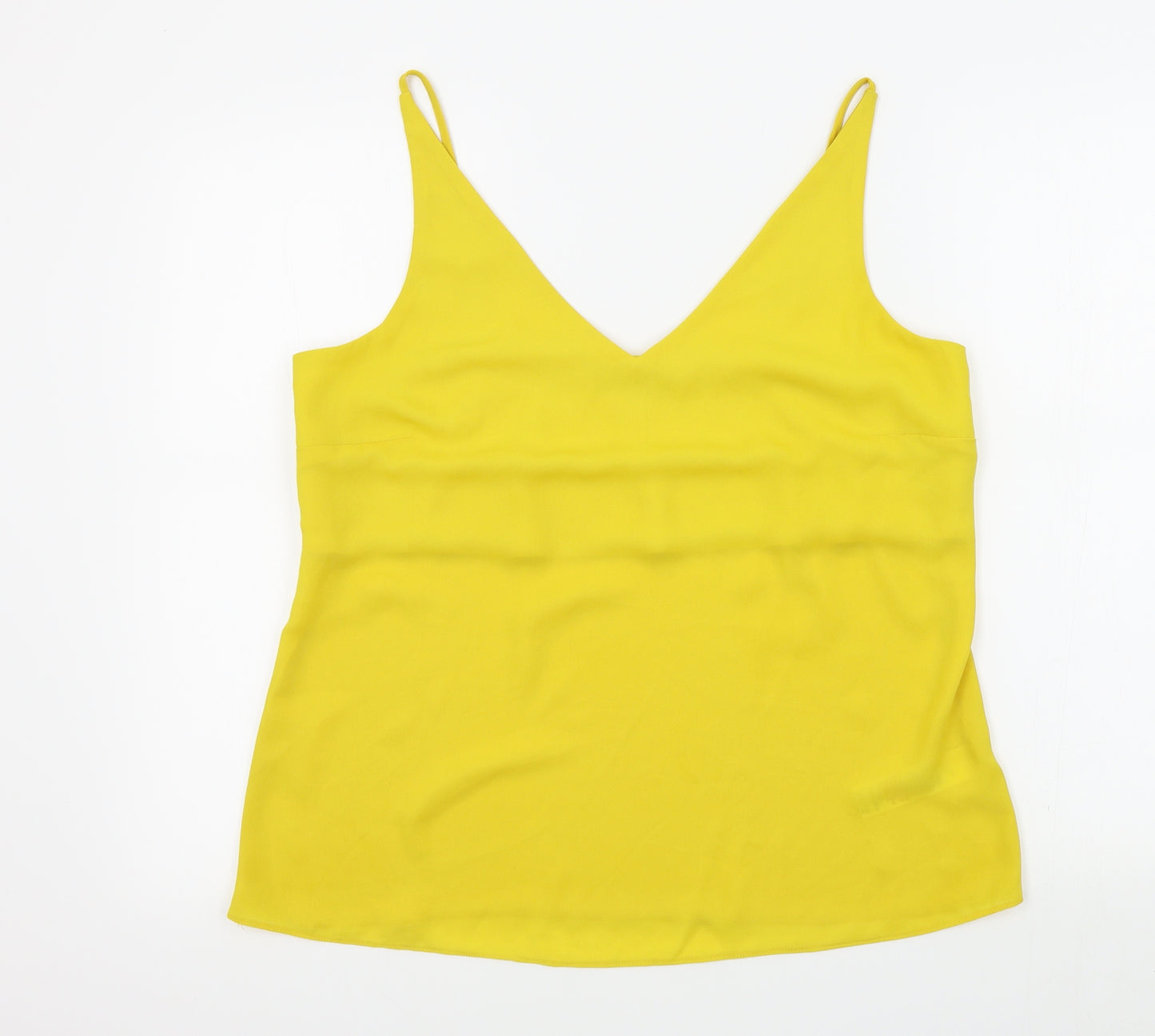 Dorothy Perkins Womens Yellow Colourblock  Basic T-Shirt Size 14