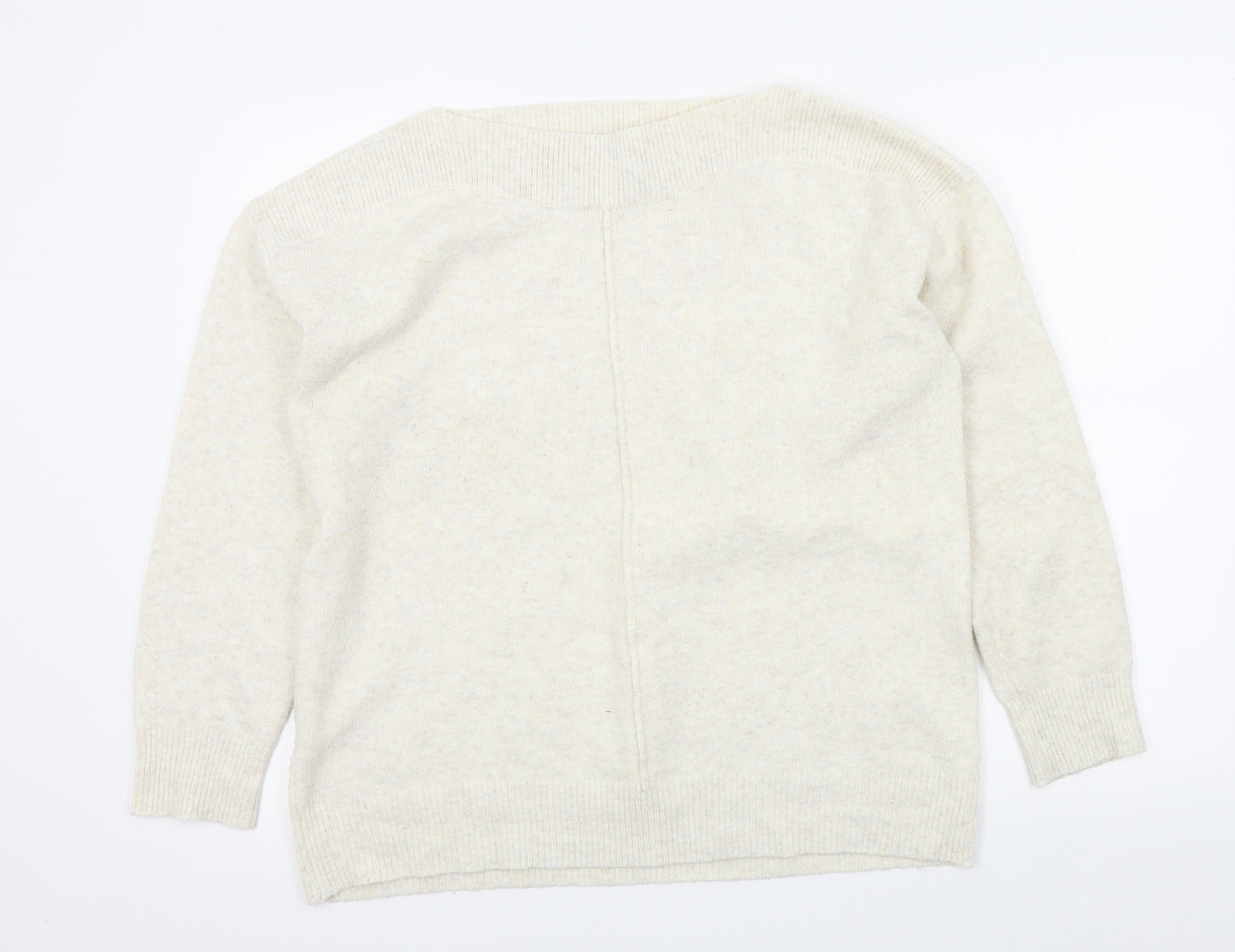 George Womens Beige   Henley Jumper Size M