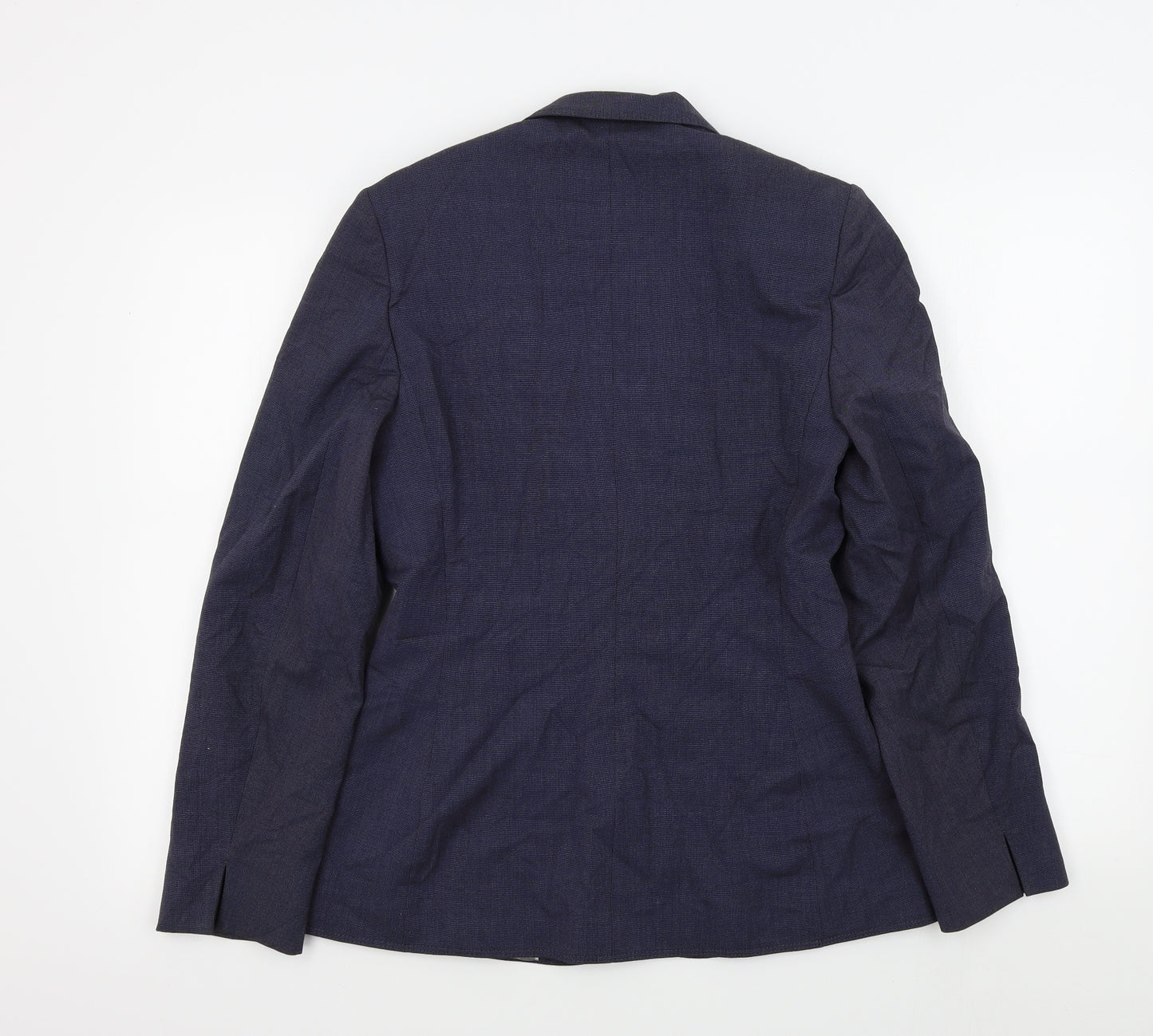 NEXT Womens Blue Colourblock  Jacket Blazer Size 10