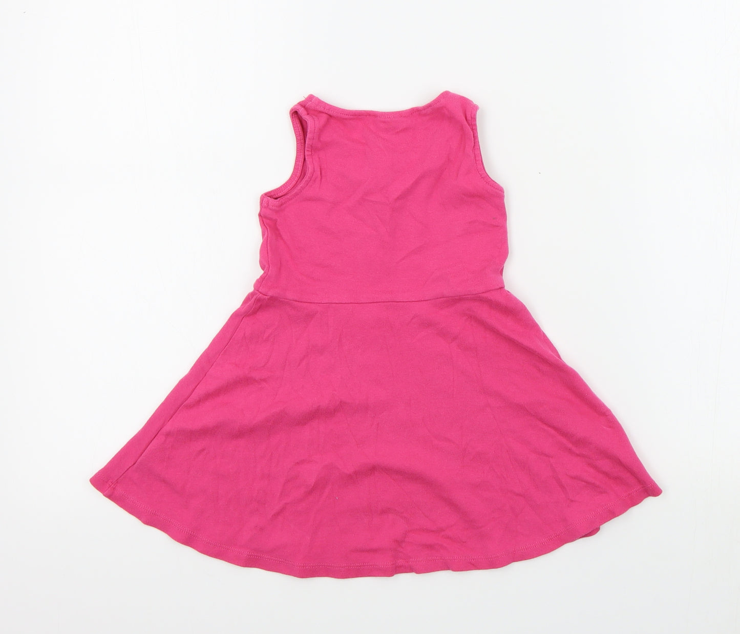 NEXT Girls Pink   Fit & Flare  Size 2-3 Years