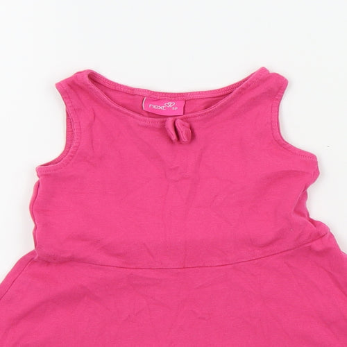 NEXT Girls Pink   Fit & Flare  Size 2-3 Years