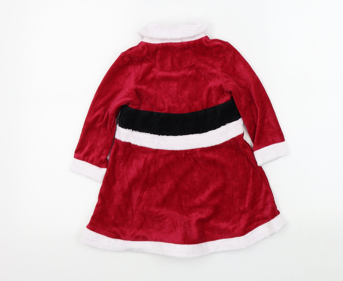 Mini Club Girls Red   Fit & Flare  Size 18-24 Months  - christmas dress