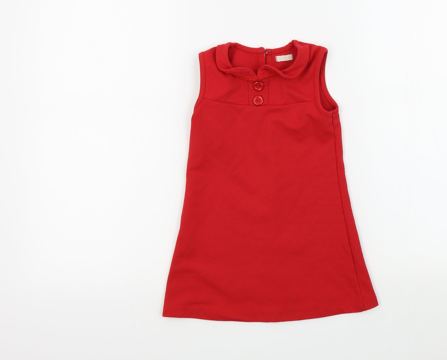 BHS Girls Red   A-Line  Size 2-3 Years