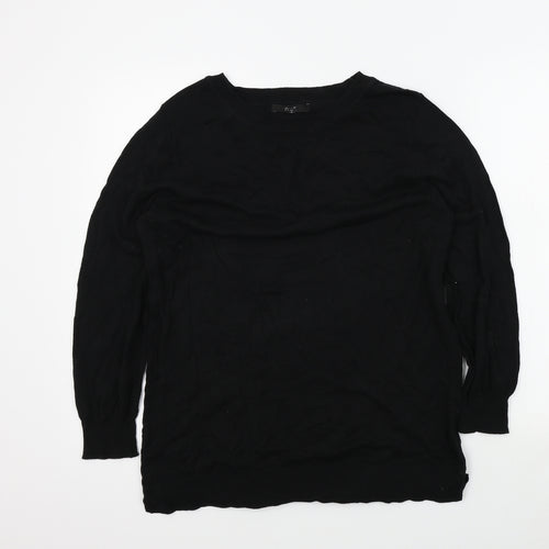 NEXT Womens Black   Pullover Jumper Size 14