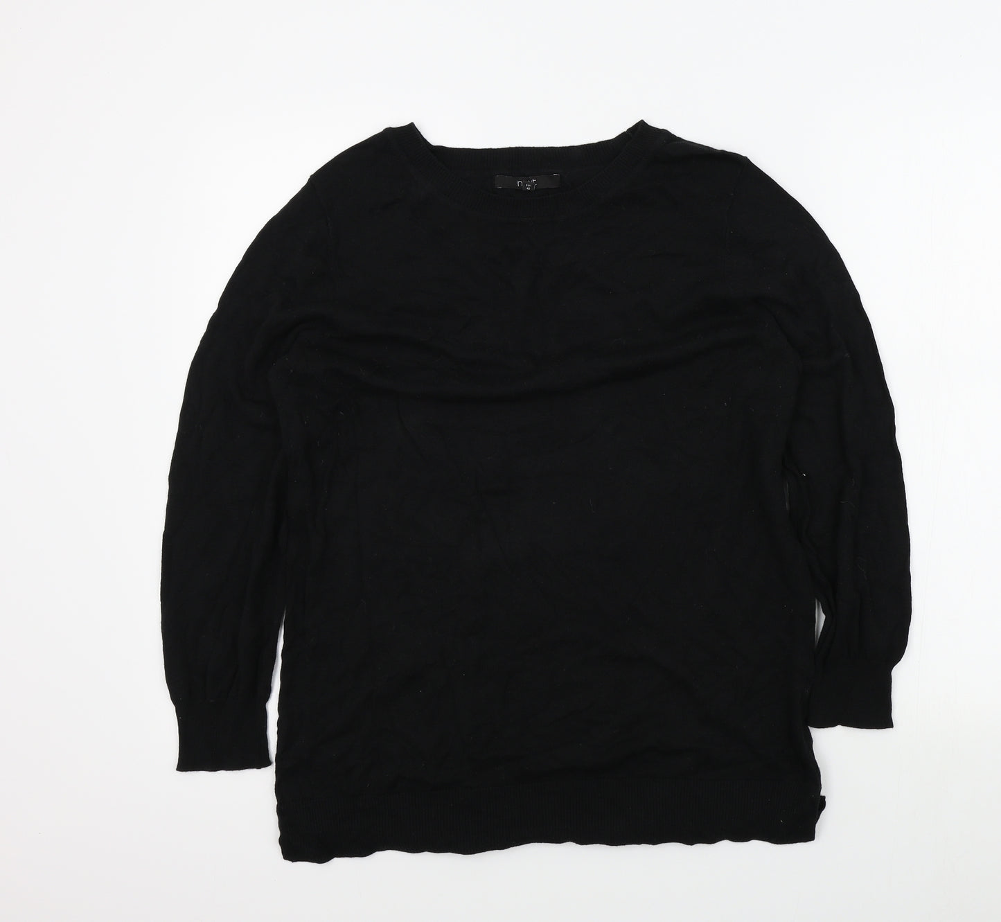 NEXT Womens Black   Pullover Jumper Size 14