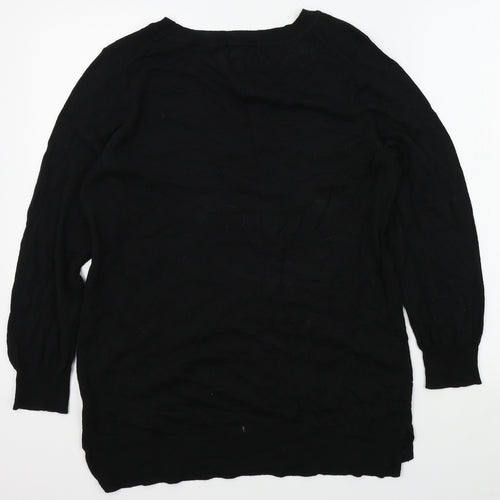 NEXT Womens Black   Pullover Jumper Size 14