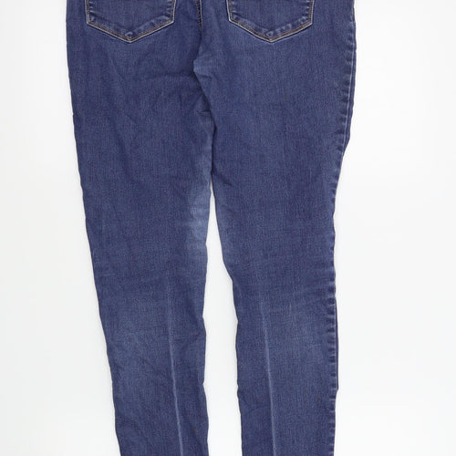 MATTTHEW WILLIAMSON Womens Blue   Skinny Jeans Size 12 L29 in