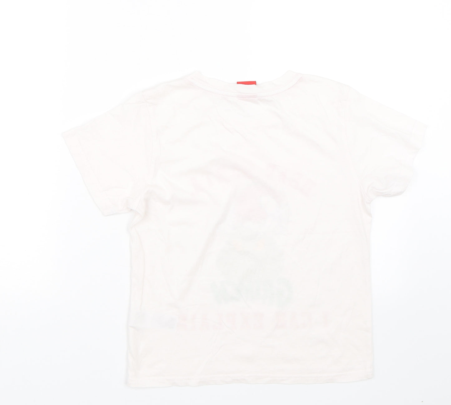 The Grinch Boys White   Basic T-Shirt Size 8 Years