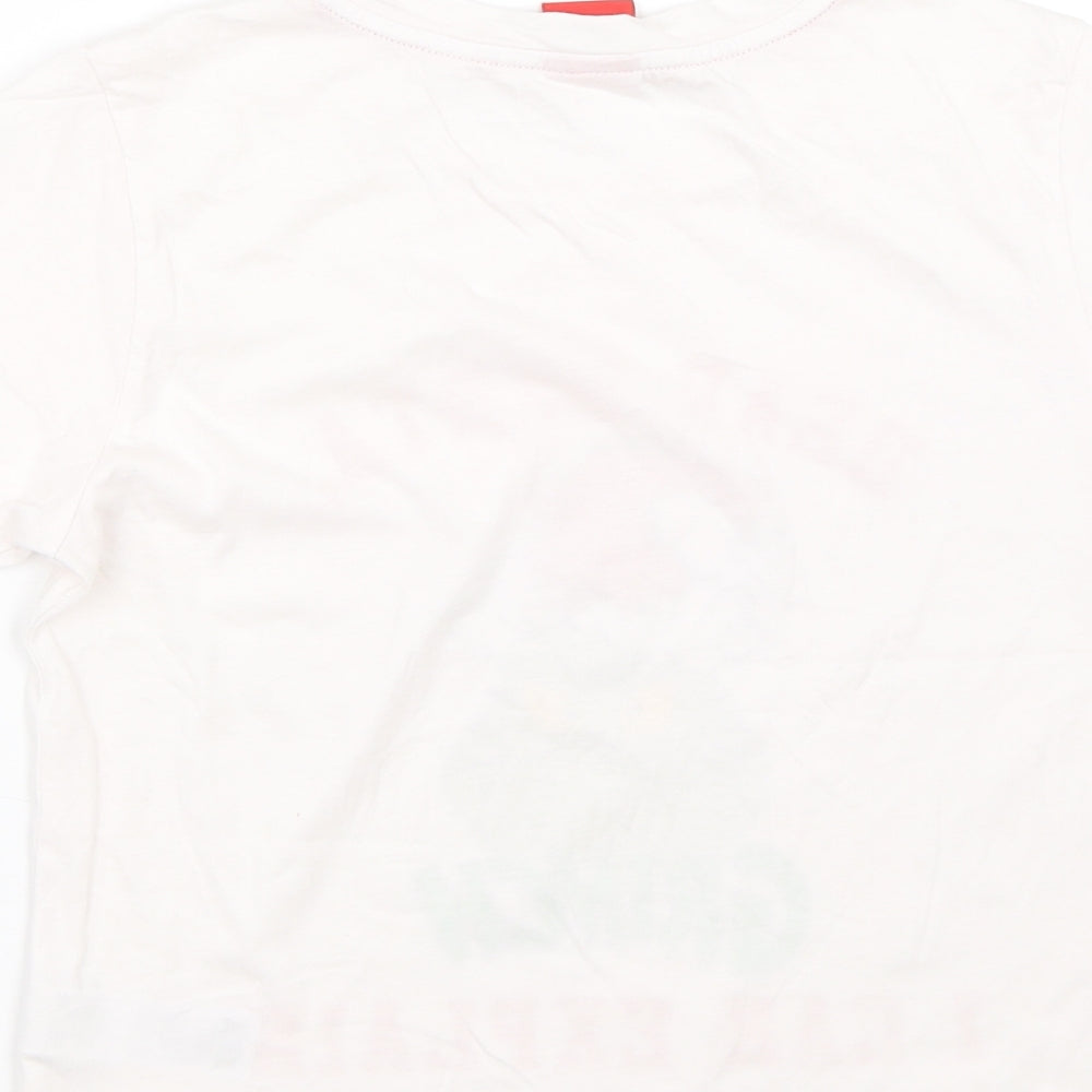 The Grinch Boys White   Basic T-Shirt Size 8 Years