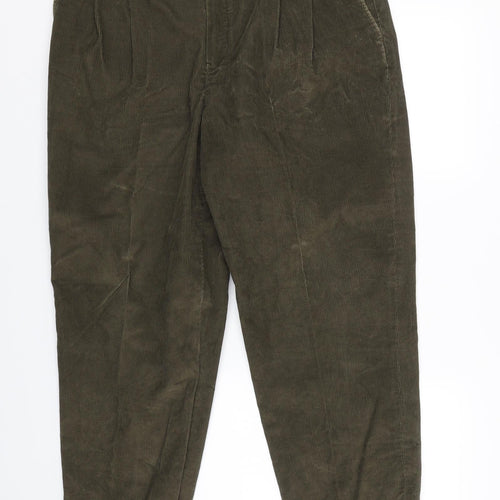 Lands End Mens Brown  Corduroy Trousers  Size 36 L25 in