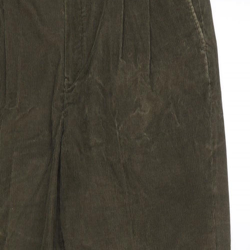 Lands End Mens Brown  Corduroy Trousers  Size 36 L25 in