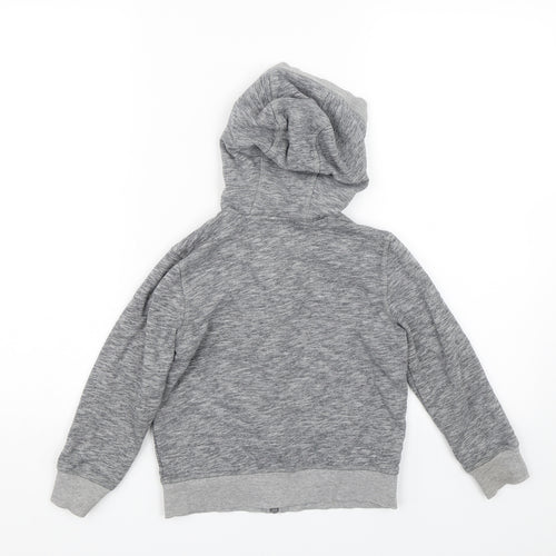 F&F Boys Grey   Full Zip Hoodie Size 6-7 Years