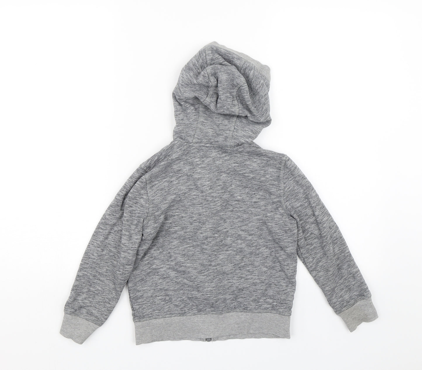 F&F Boys Grey   Full Zip Hoodie Size 6-7 Years