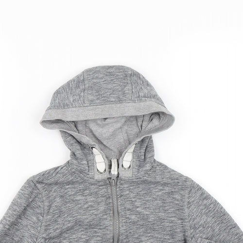 F&F Boys Grey   Full Zip Hoodie Size 6-7 Years