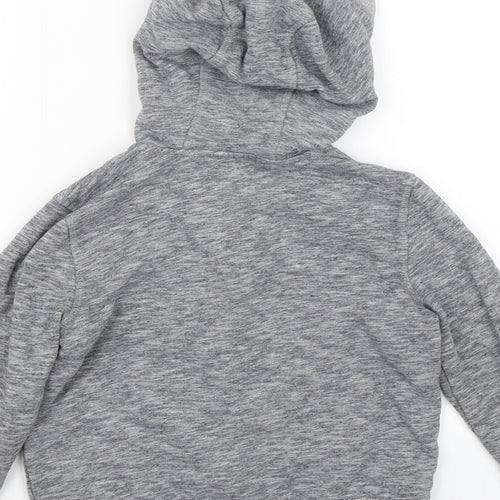 F&F Boys Grey   Full Zip Hoodie Size 6-7 Years