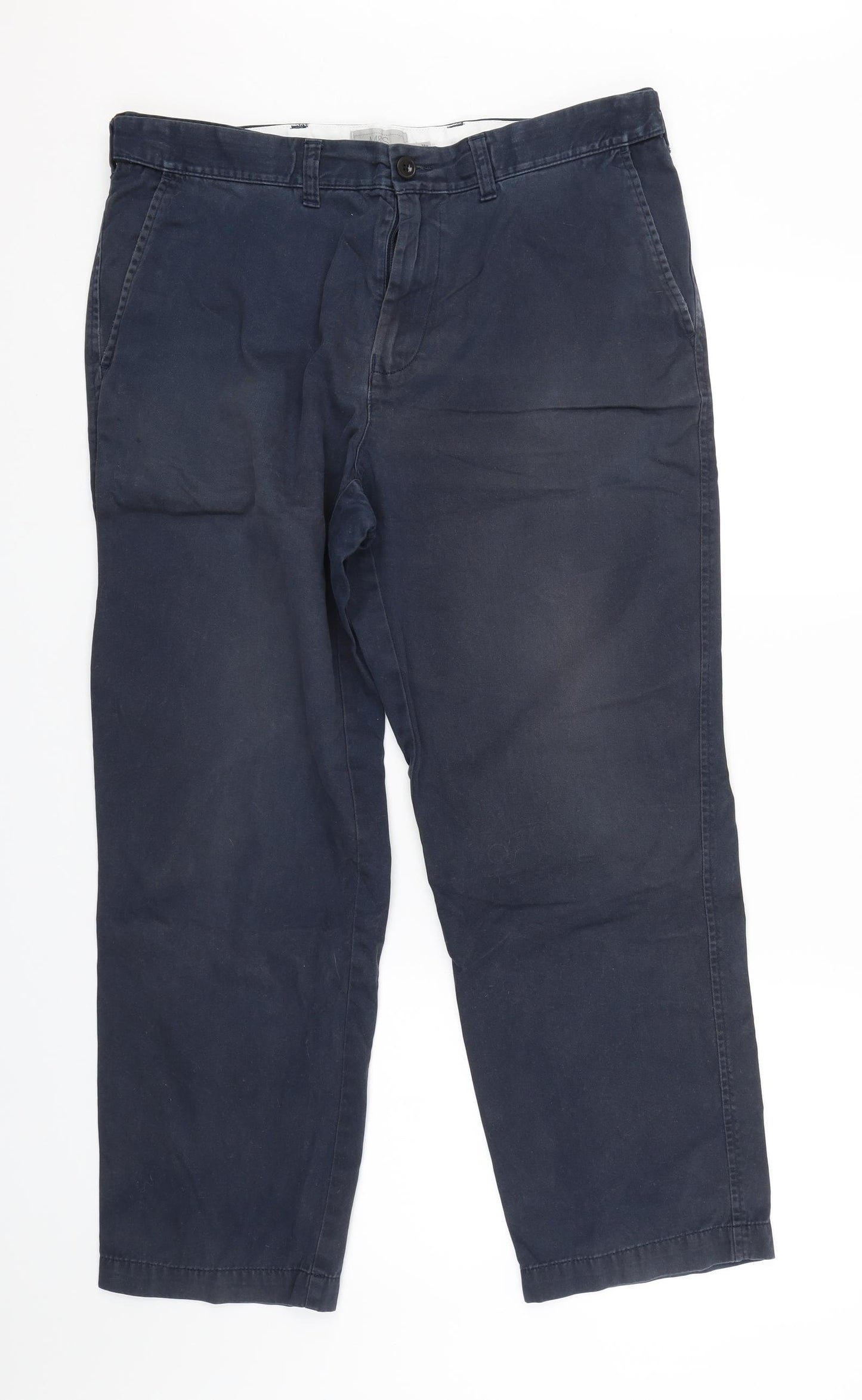 M&S Mens Blue   Trousers  Size 36 L25 in