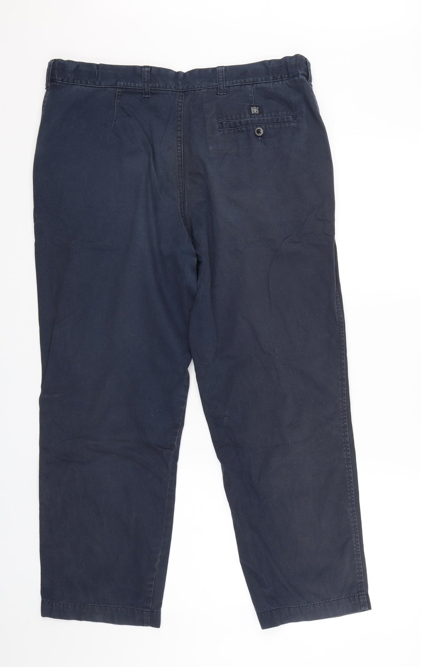 M&S Mens Blue   Trousers  Size 36 L25 in